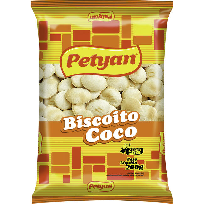 Biscoito Petyan Coco 200g