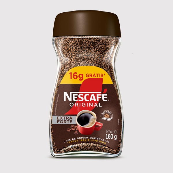 Café NESCAFÉ Original Extra Forte Leve 160g Pague 144g