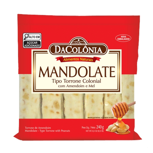 Mandolate DA COLÔNIA colonial 240g