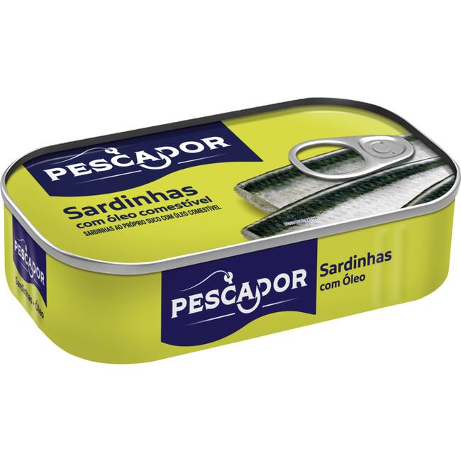 Sardinha em Óleo PESCADOR Lata 125g
