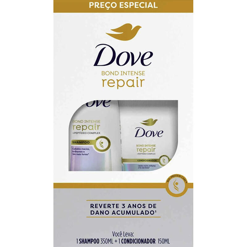 Kit Dove Shampoo + Condicionador Bond Intense Repair