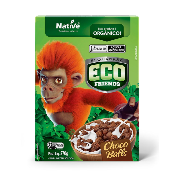 Cereal Native 270g - Orgânico - Choco Balls