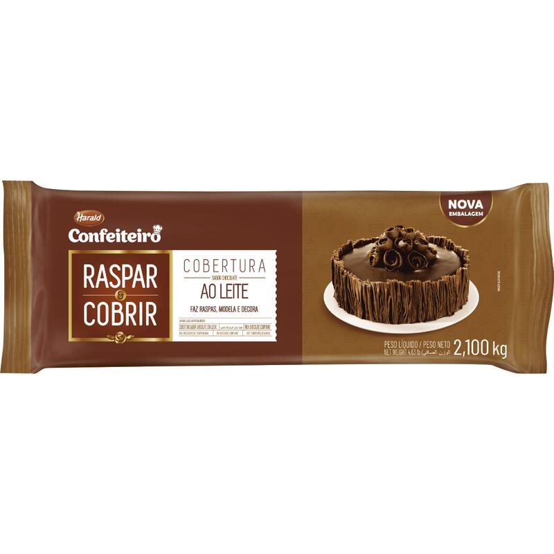 Cobertura Raspar e Cobrir Harald Ao Leite 2,1kg