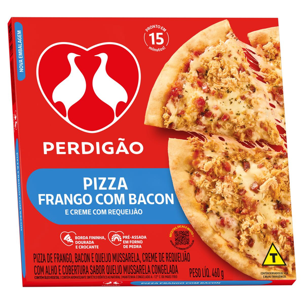 Pizza Perdigão 460g - Brasileira