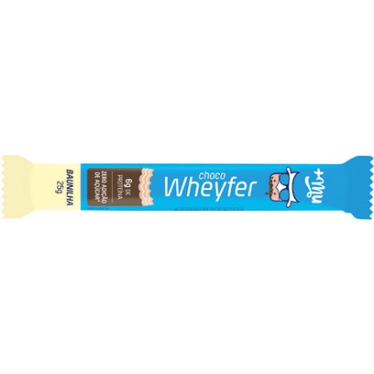Choco Wheyfer +MU 6g de Proteína Baunilha Zero Açúcar 25g