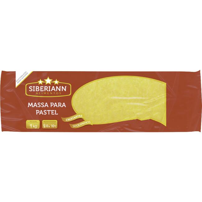 Massa para Pastel Siberiann 1kg