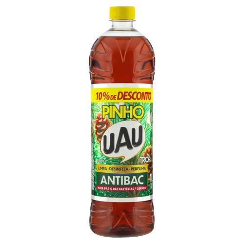 Desinfetante Uau Pinho Antibac 10% De Desconto 1l