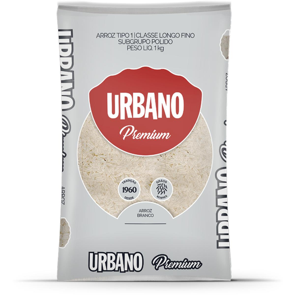 Arroz Urbano Premium 1kg - Branco
