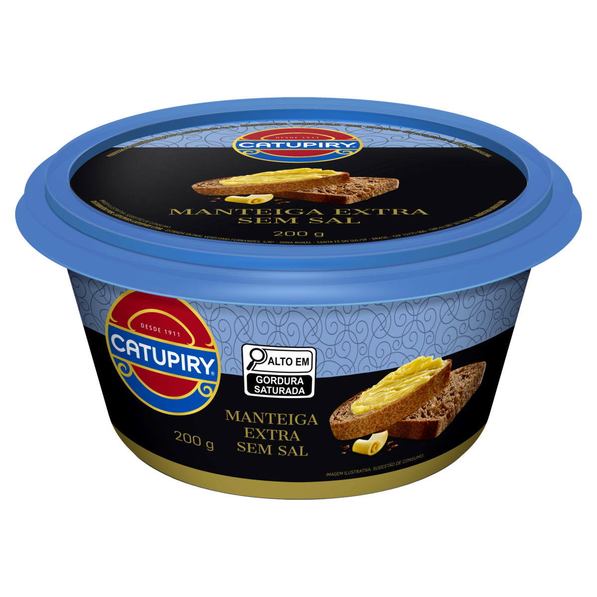 Manteiga Catupiry Sem Sal 200g