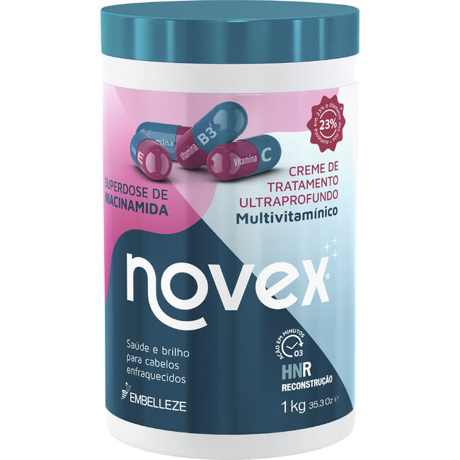 Creme Tratamento para Cabelo Novex Niacinamida 1kg