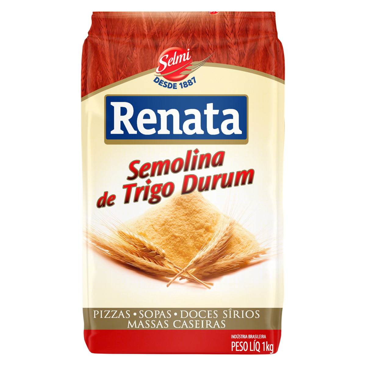 Semolina De Trigo RENATA Pacote 1Kg