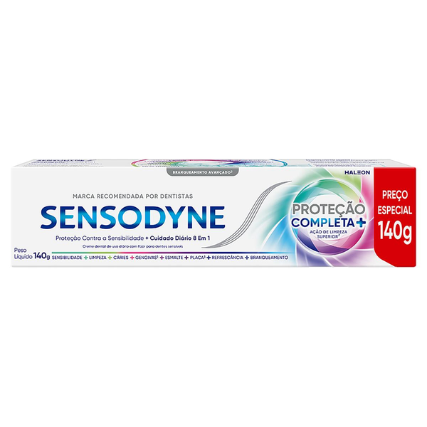 Creme Dental SENSODYNE Proteção Completa 140g Preço Especial