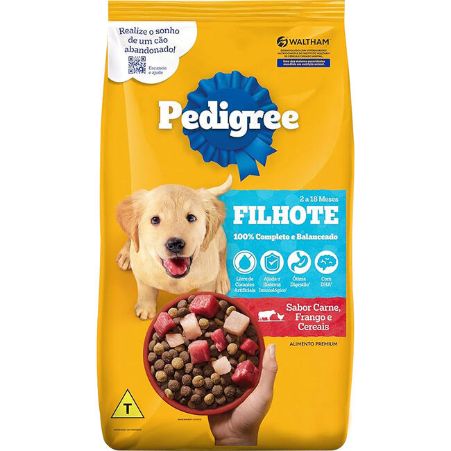 Alimento para Cães Pedigree Filhote Médias e Grande 18kg