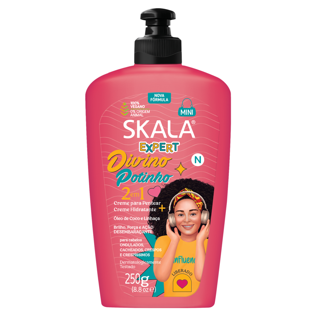 Creme De Pentear Skala Divino Potinho 250g