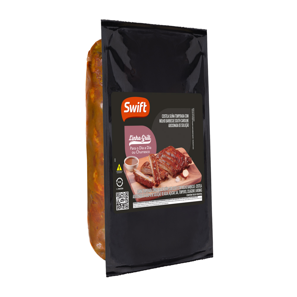 Costela Suína Bbq South Carolina Swift 1,1kg