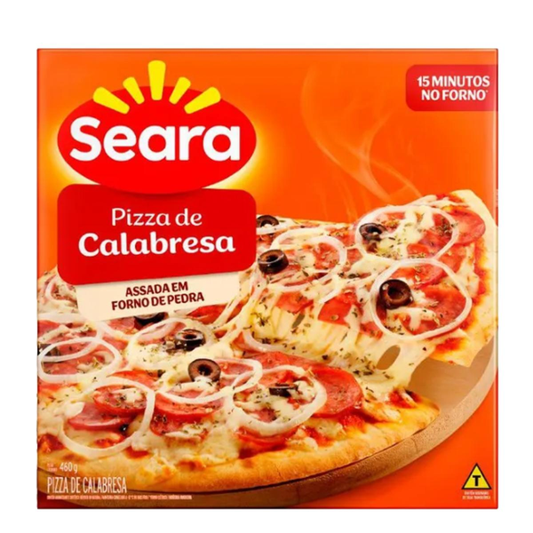 Pizza Seara Calabresa 460g