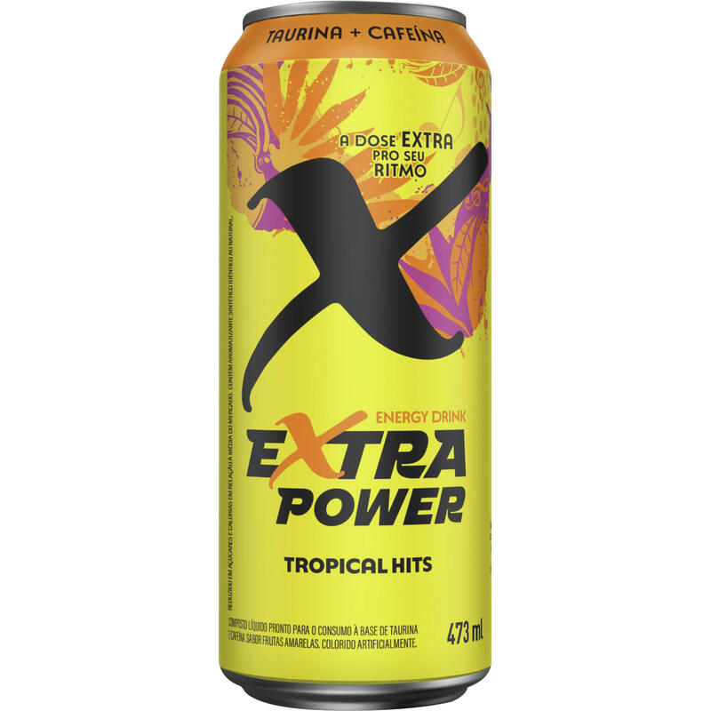 Energético Extra Power Frutas Tropicais 473ml