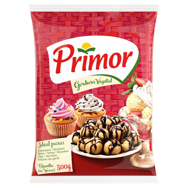 Gordura Vegetal Primor 500g