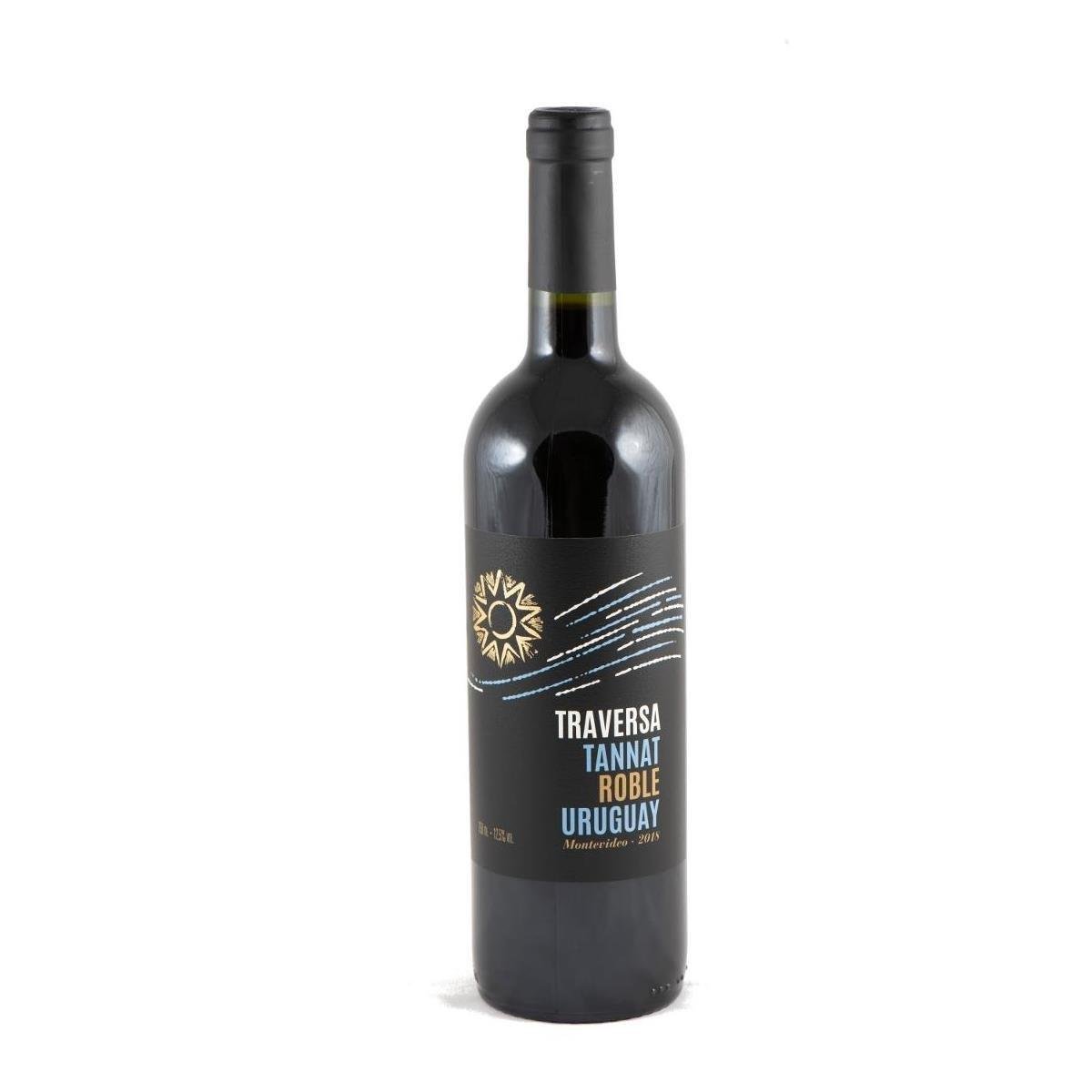 Vinho Tinto Uruguaio TRAVERSA Tannat Roble Reserva 750ml