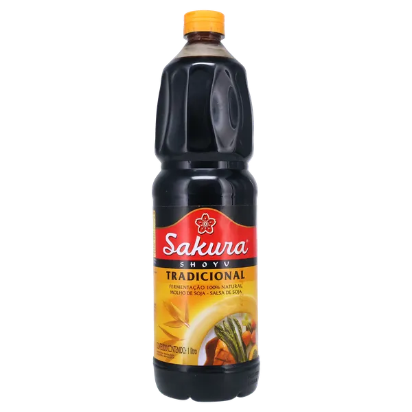 Molho Shoyu Sakura 1 Litro - Tradicional