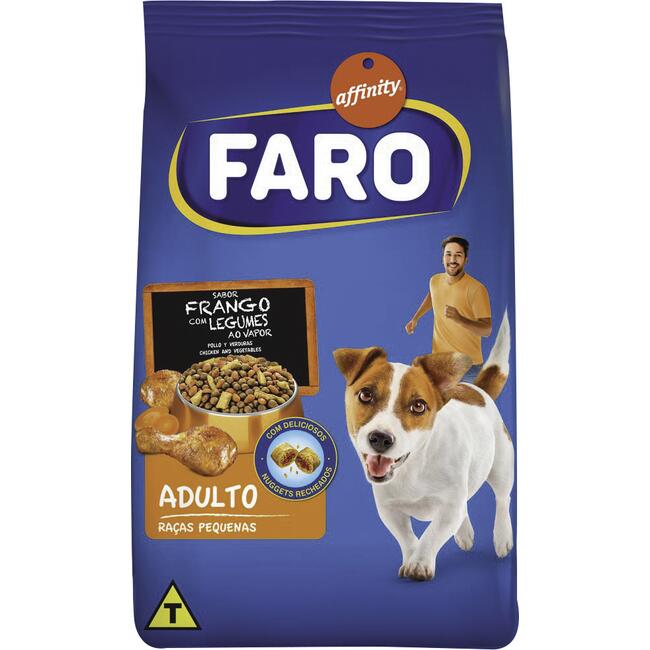 Alimento para Cães Faro Raças Peq Frango e Legumes 10,1kg