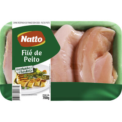 Filé de Peito de Frango Natto Resfriado 700g