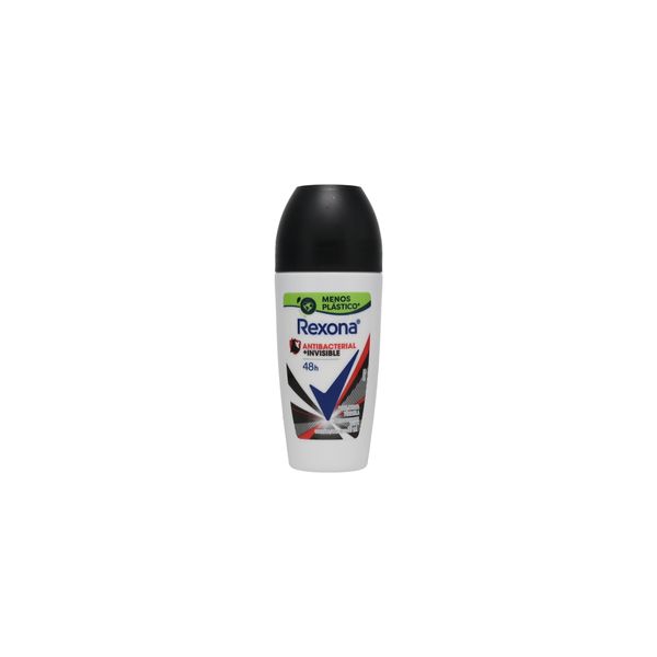 Desodorante Rollon Rexona 50ml - Feminino - Antibacterial Invisible