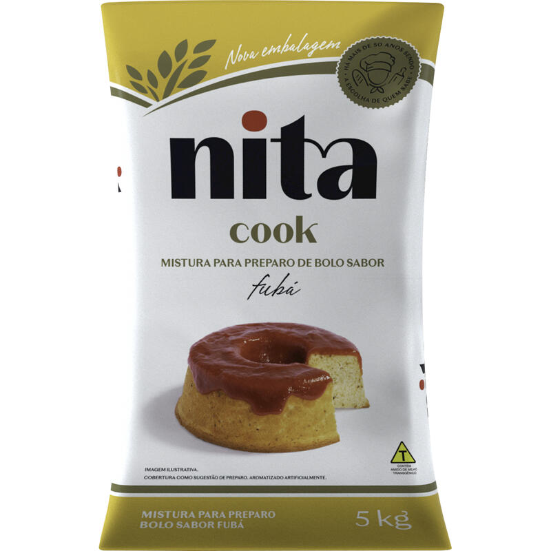 Mistura para Bolo Nita Mix Fubá 5kg