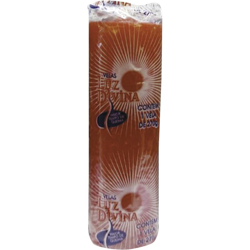 Vela Guanabara Luz Divina Vermelha 270g un