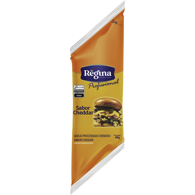 Queijo Processado Cremoso Regina Cheddar 400g