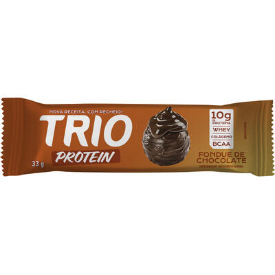 Barra de Proteínas Trio Chocolate 33g