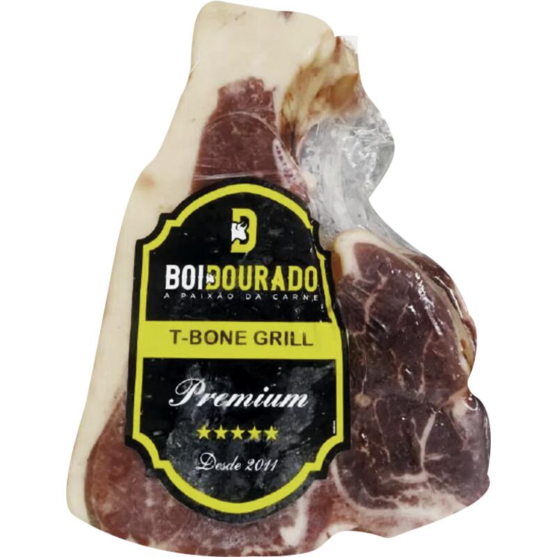 T-Bone Bov Boi Dourado Cong Preço por quilo na peça