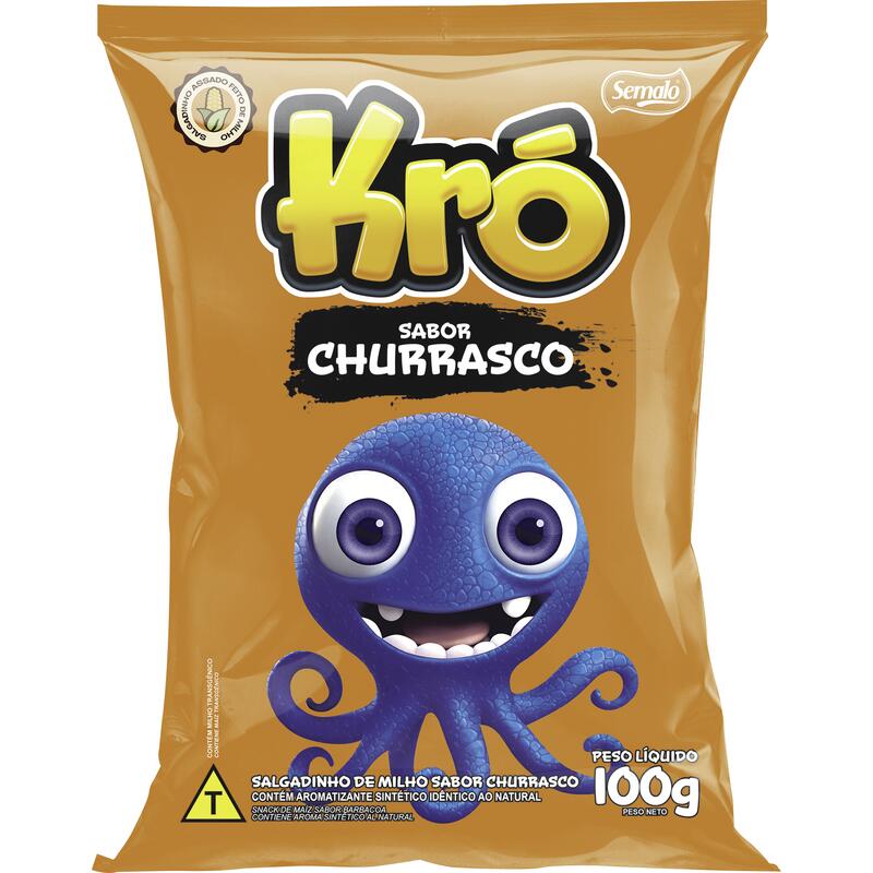 Salgadinho Kró Churrasco 100g