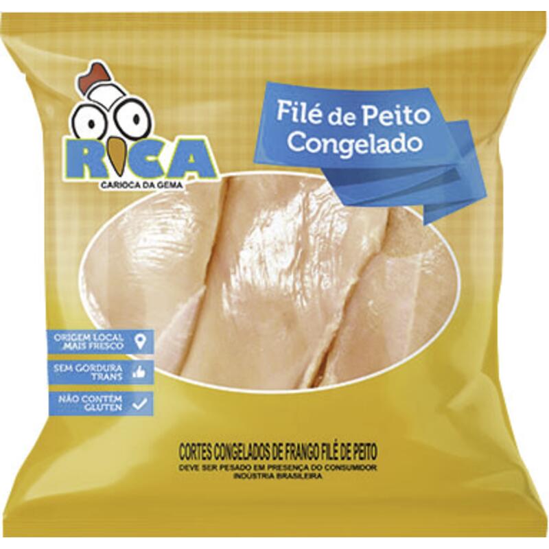 Filé de Peito de Frango Rica Cong Preço por quilo no pacote