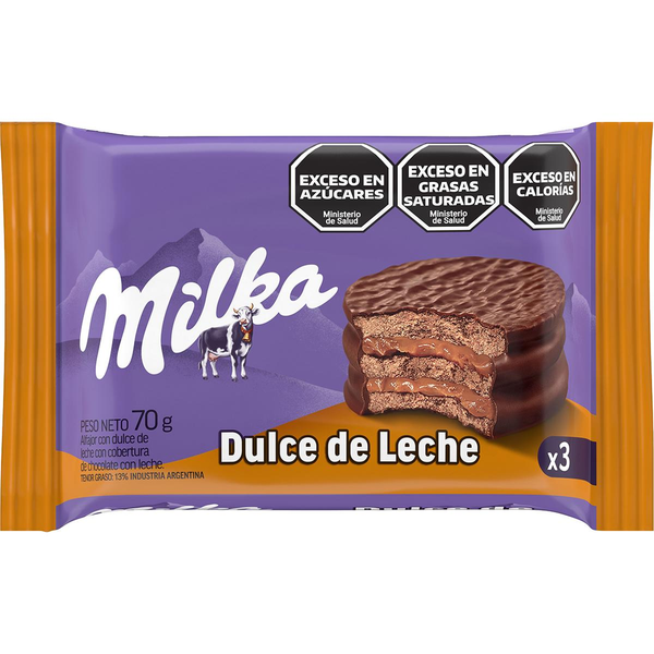 Alfajor Milka 70g - Doce de Leite