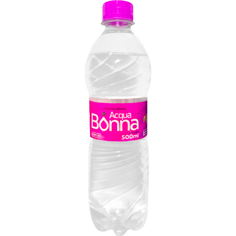 Água Mineral Acqua Bonna Com gás 500ml