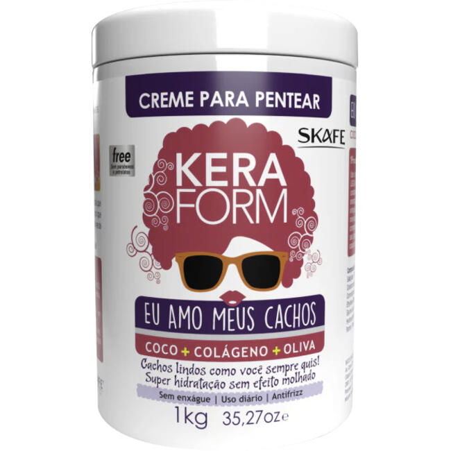 Creme para Pentear Keraform Meus Cachos 1kg