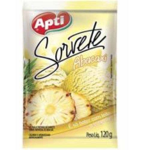 Pó Para Sorvete Apti De Abacaxi 120g