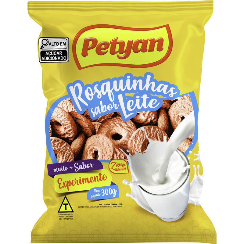 Biscoito Rosquinha Petyan Leite 300g