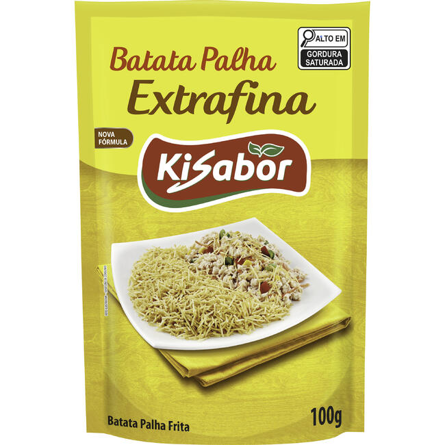 Batata Palha Kisabor Extra Fina 100g