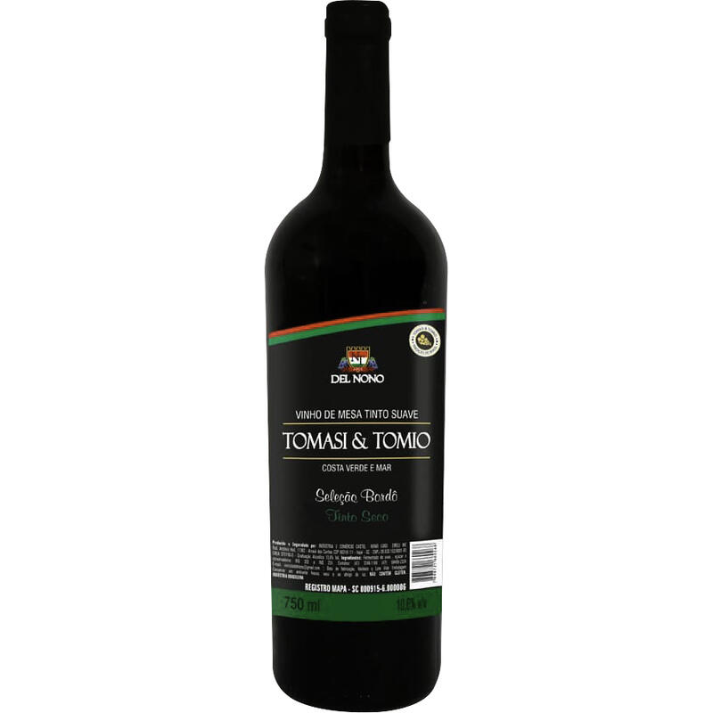 Vinho Nono Tomasí Tinto seco 750ml