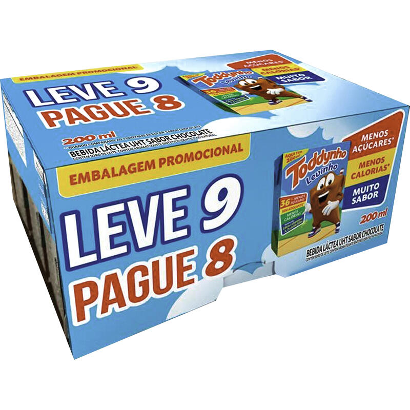 Bebida Láctea Toddynho Levinho 200ml LV 9 PG 8