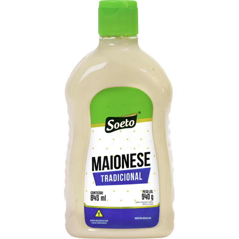Maionese Soeto Tradicional 940g