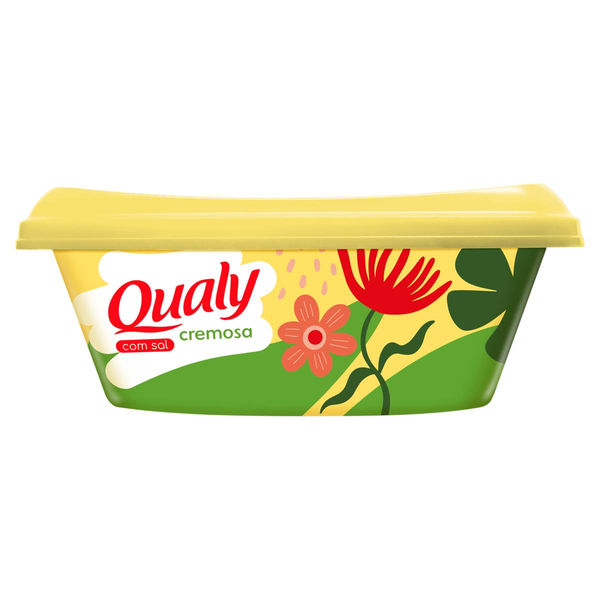 Margarina Qualy 250g - Com Sal - Edição Limitada - Potes Colecionáveis
