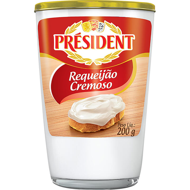 Requeijão Cremoso PRÉSIDENT Tradicional 200g