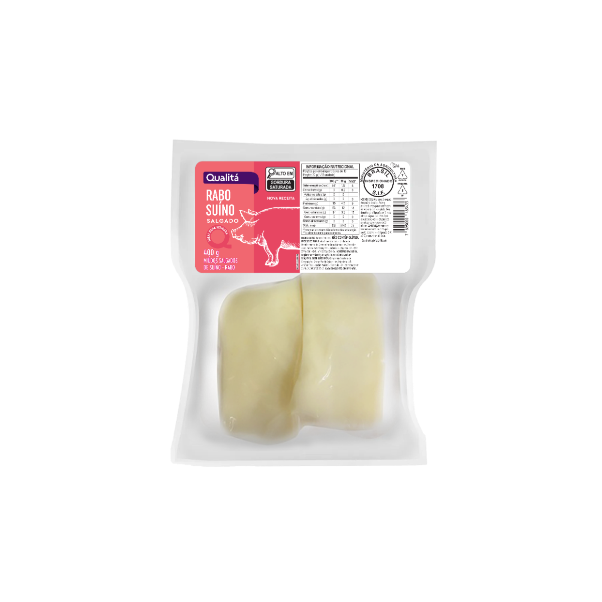 Rabo Suíno Salgado QUALITÁ 400g
