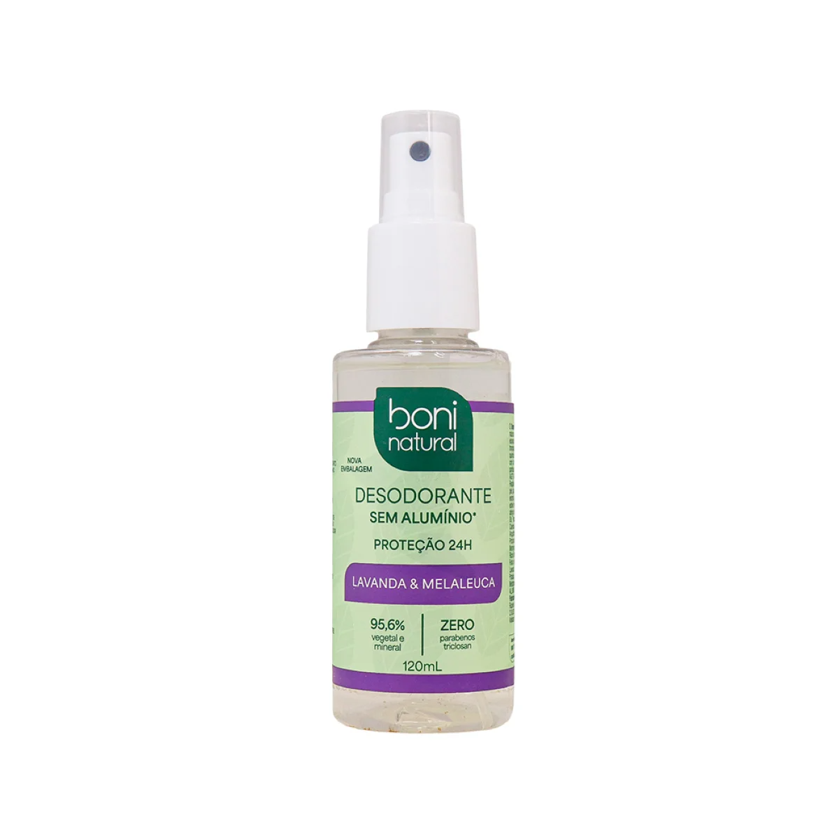 Desodorante Spray Boni Natural Melaleuca E Lavanda 120ml