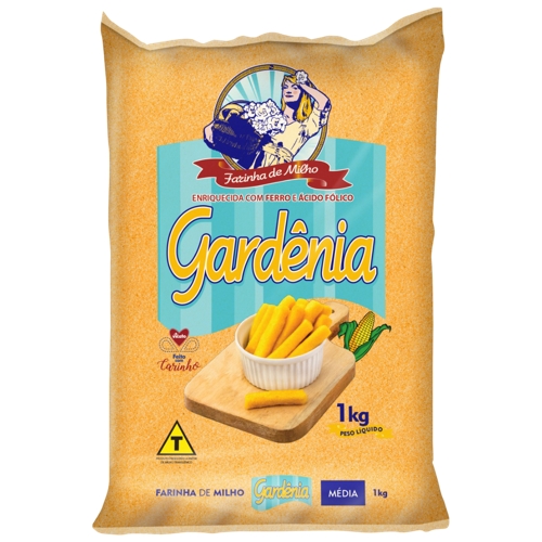 Farinha De Milho Gardenia Média 1kg