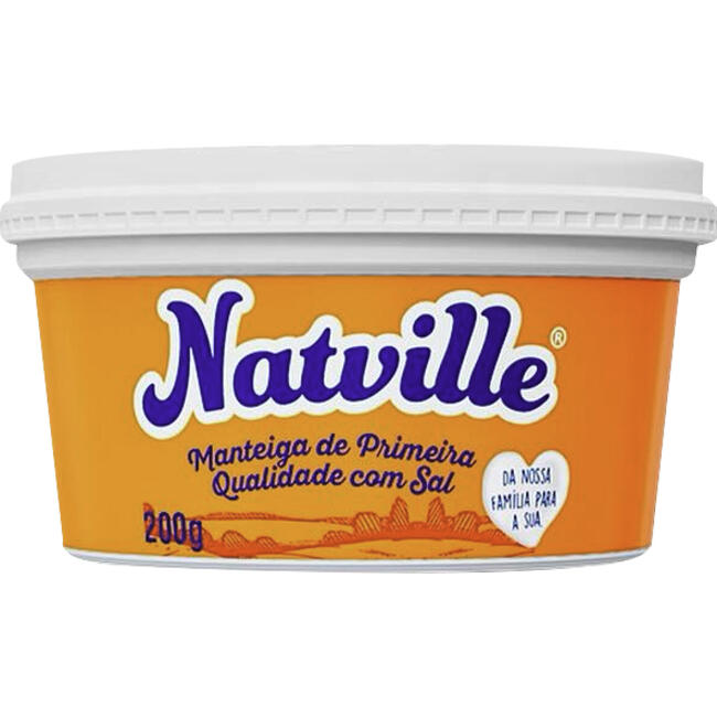 Manteiga Natville Com Sal 200g