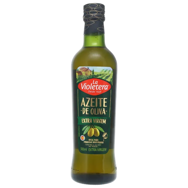 Azeite de Oliva Extravirgem Espanhol La Violetera 500ml - Vidro